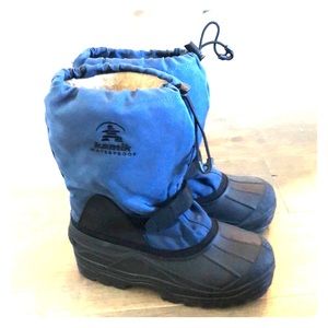 kamel boys snow boots